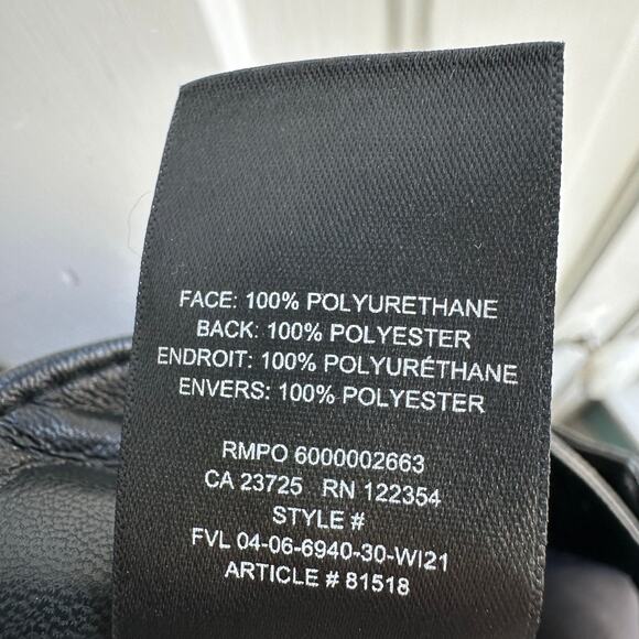 Artizia Wilfred The Melina High Waisted Vegan Leather Pants - Picture 9 of 9